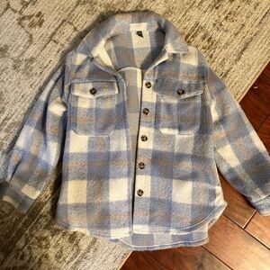Plaid Shirt Jacket